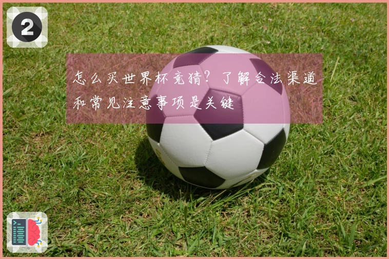怎么买世界杯竞猜?了解合法渠道和常见注意事项是关键